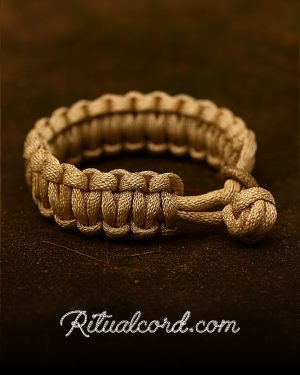 Pulsera Paracord Arena Tan Roots Pulsera Paracord Arena Tan Roots